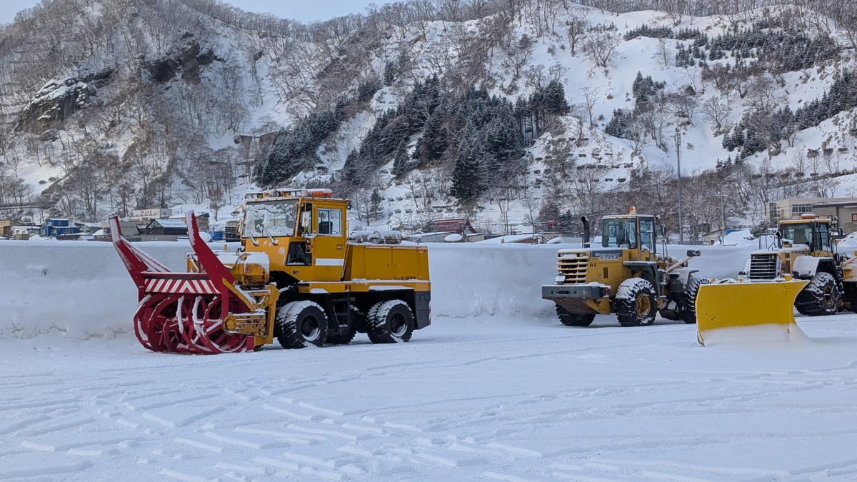 排雪・除雪はお任せください。
